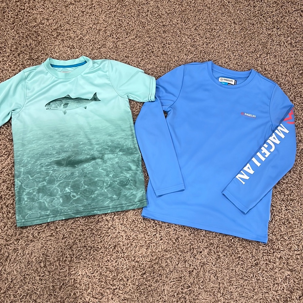 2 boys Magellan shirts